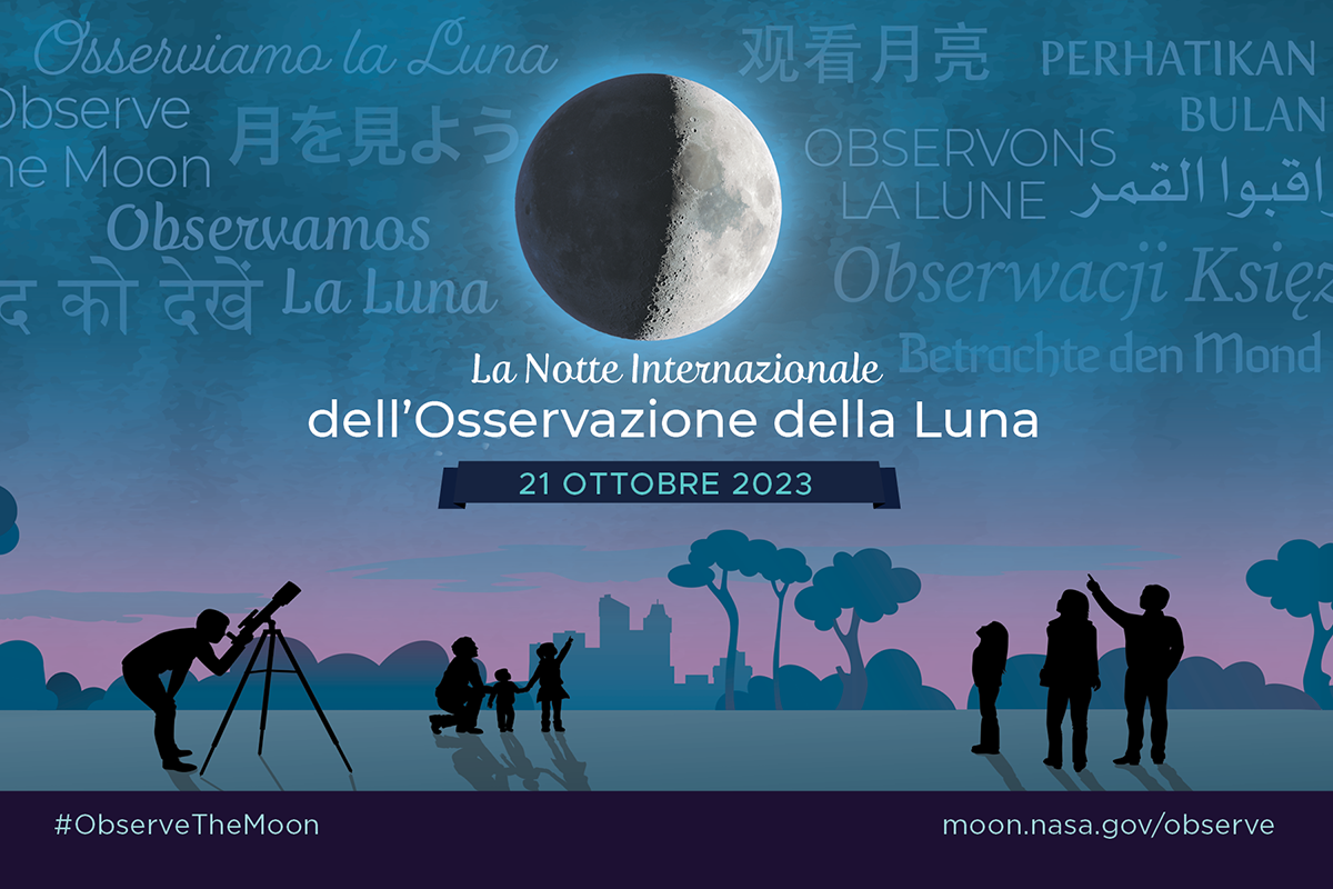 Sabato 21 Ottobre: la Notte Internazionale della Luna