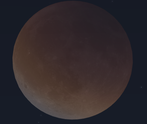 eclissi totale di luna del 7 settembre